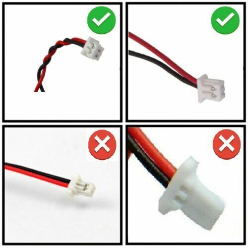 10xLaptop BIOS CMOS Battery Lenovo Acer HP Dell Asus MSI Toshiba 2 Pin Connector