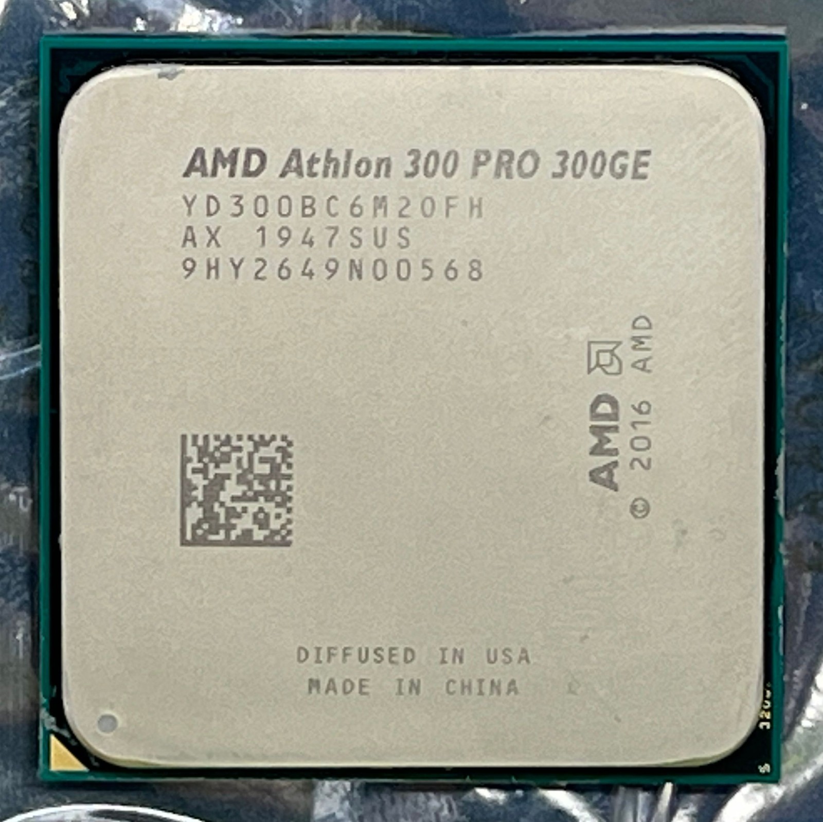LOT OF 11 AMD Athlon 300 PRO 300GE 3.4GHz AM4 CPU w/Radeon Vega 3 Graphics