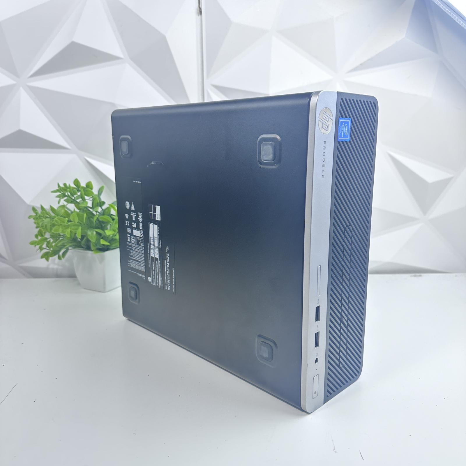 HP ProDesk 400 G4 SFF Desktop, Intel Pentium G4400, 8GB, 960GB Storage