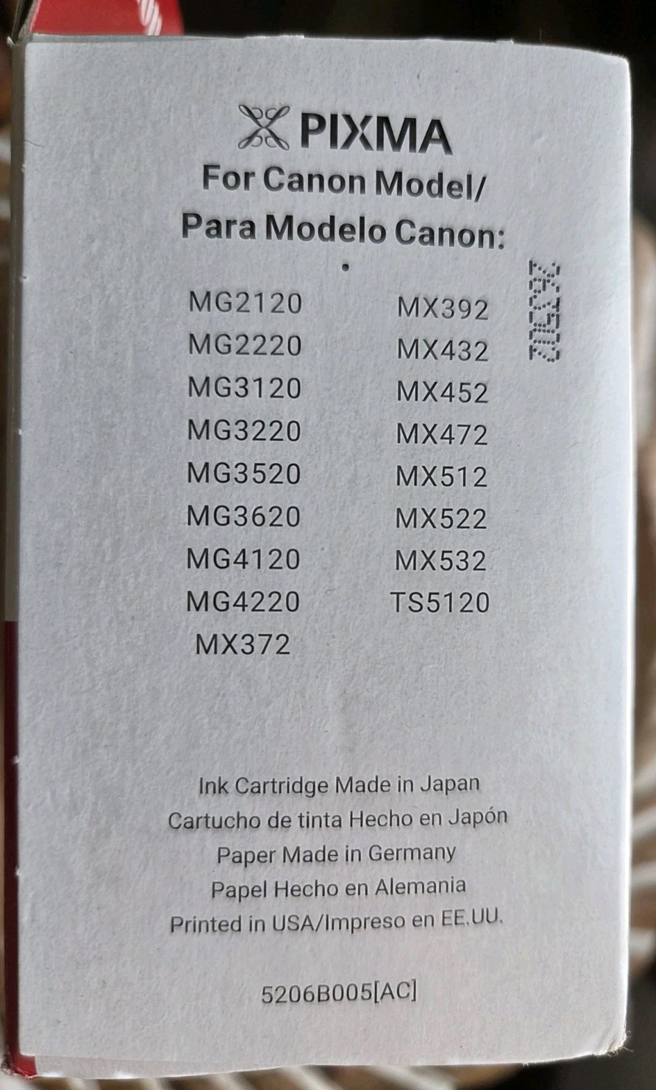 Canon PG-240XL CL-241XL Ink Cartridge Combo Pack Black Color + Photo Paper