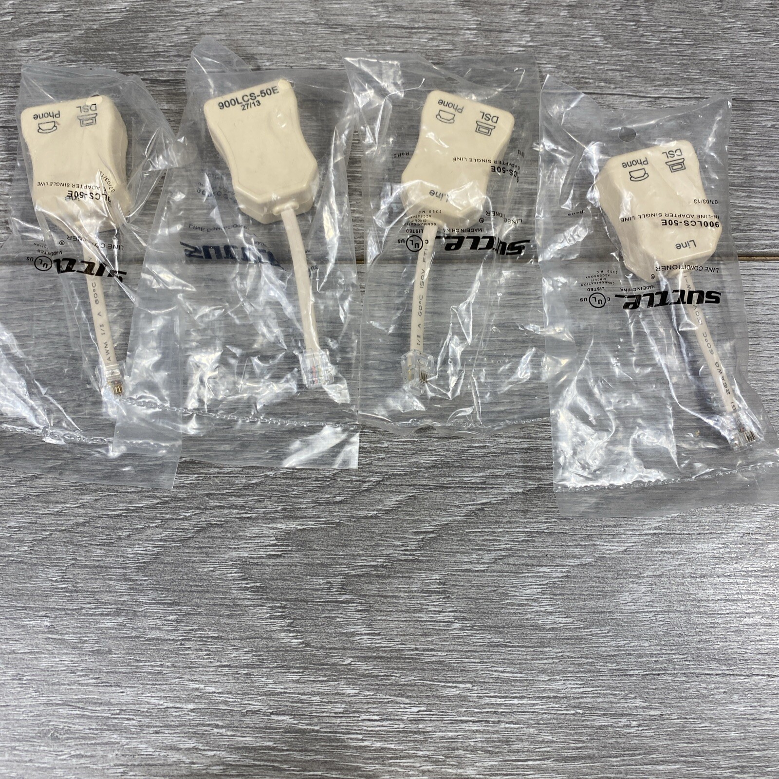 4 Suttle Line Conditioner Single In-Line Adapter Phone DSL Model 900LCS-50E