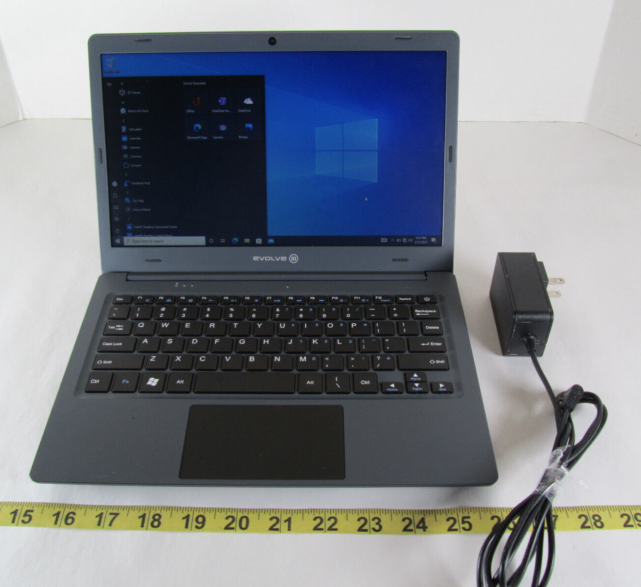Evolve III Maestro e-Book Student Laptop PC Windows 10 Pro Education 64GB SSD
