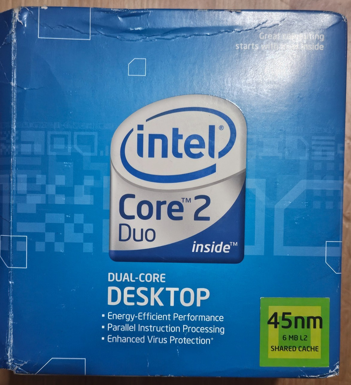 Intel Core 2 Duo Processor E4600 2.4GHz Dual-Core (BX80557E4600) Open Box