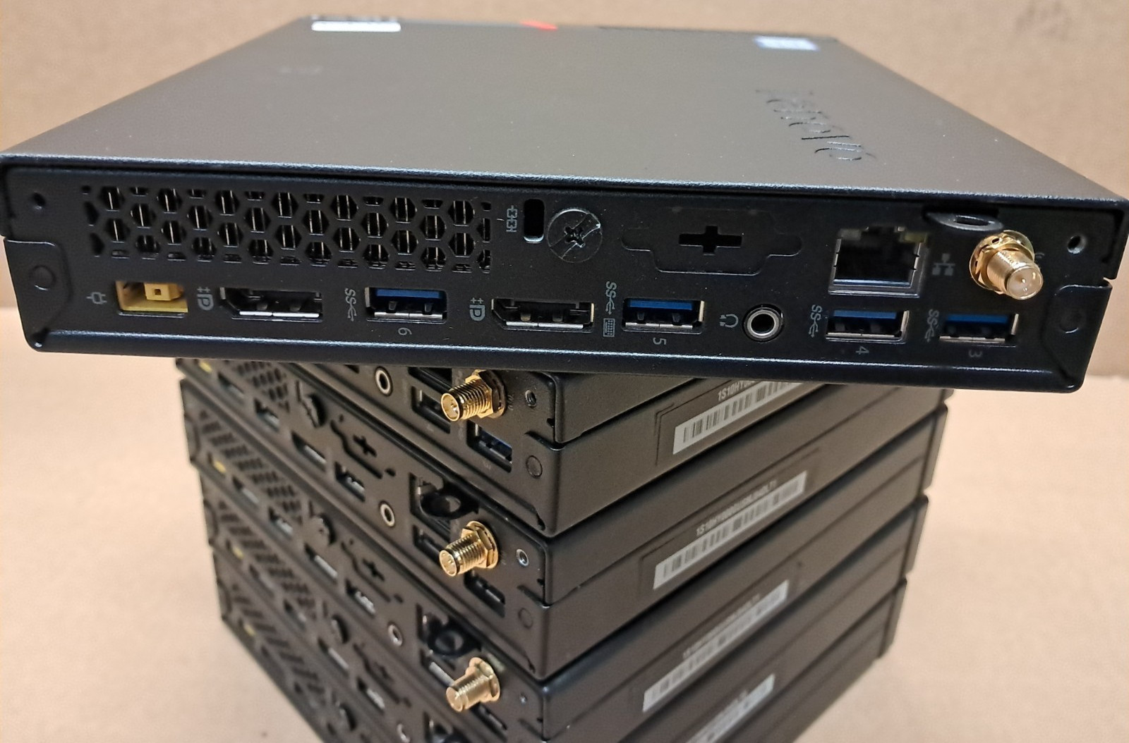 Lot of 7 Lenovo Desktops | 6x ThinkCentre M700 | 1x ThinkCentre M920q