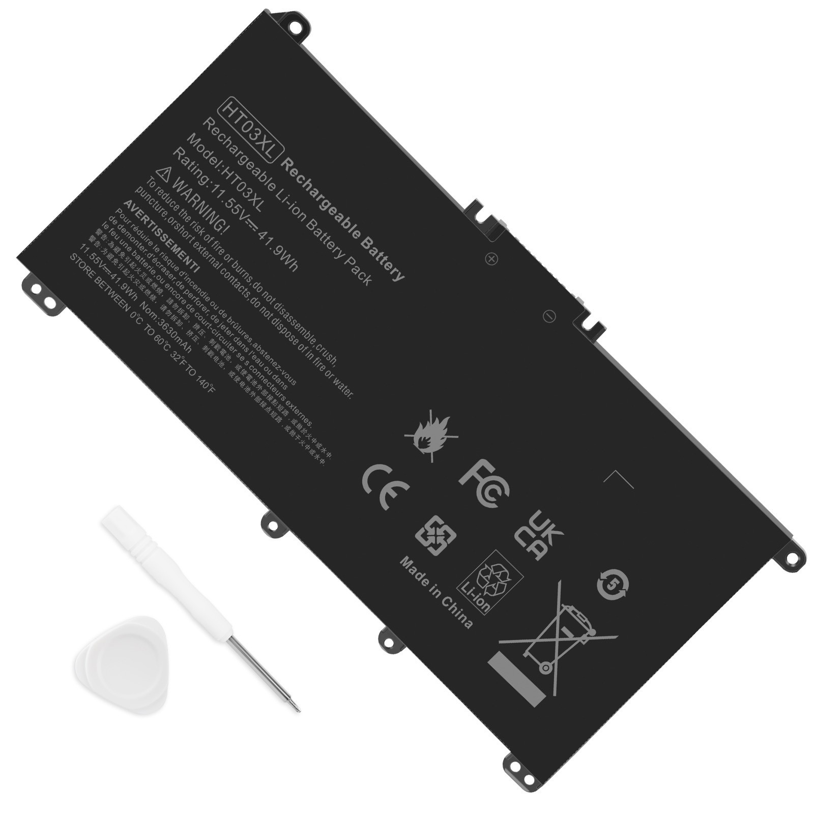 41.9Wh Battery For HP 240 245 250 255 470 G7 340 348 G5 Series HT03XL HSTNN-UB7J