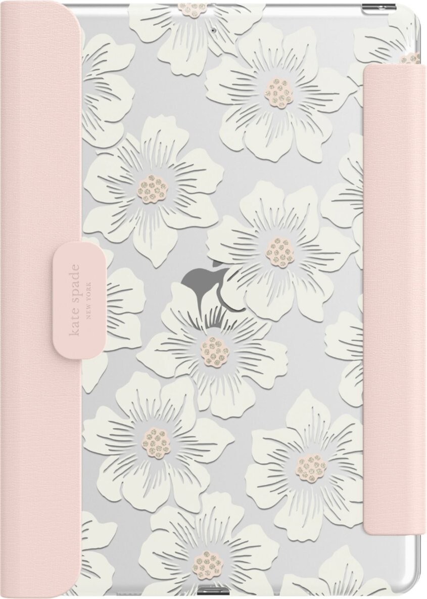 Genuine Kate Spade Folio Case for iPad 9.87″x6.85 Hollyhock / 9th Generation