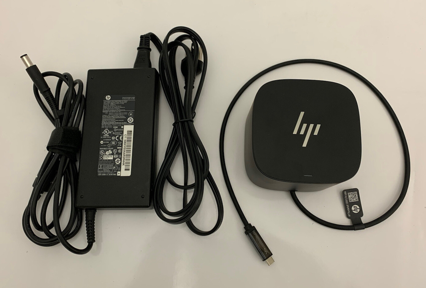 HP Thunderbolt 120W G2 Docking Station HSN-iX01 with 120w AC Adapter Tested