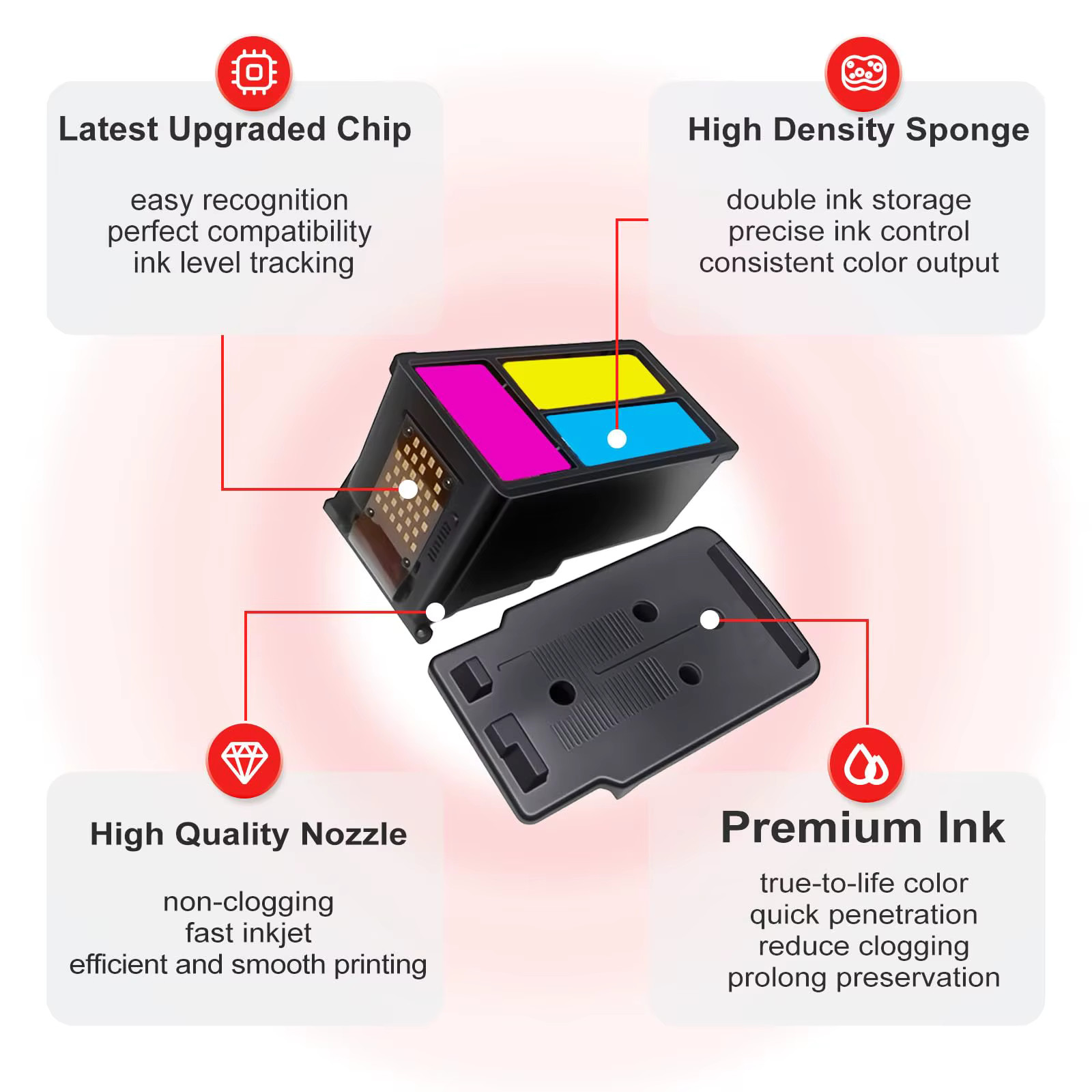 2 Pack PG-275XL Ink Cartridges Black For Canon PIXMA TR4700 TS3520 TR4722 TS3720