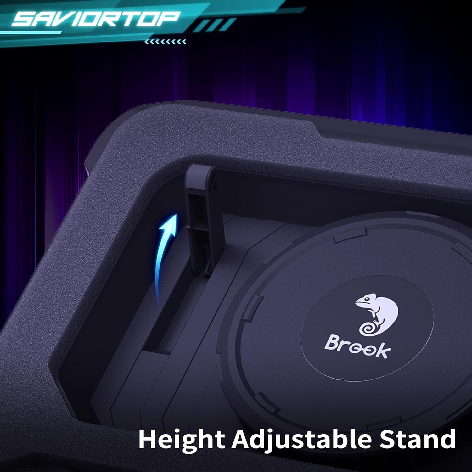 Saviortop Gaming Laptop Cooling Pad: High-Speed 3500 RPM Laptop Cooler, V.2026