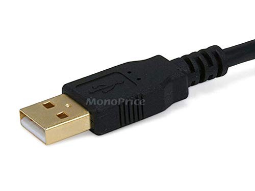 USB 2.0 A to Mini B 5 Pin Cable with Ferrite Core