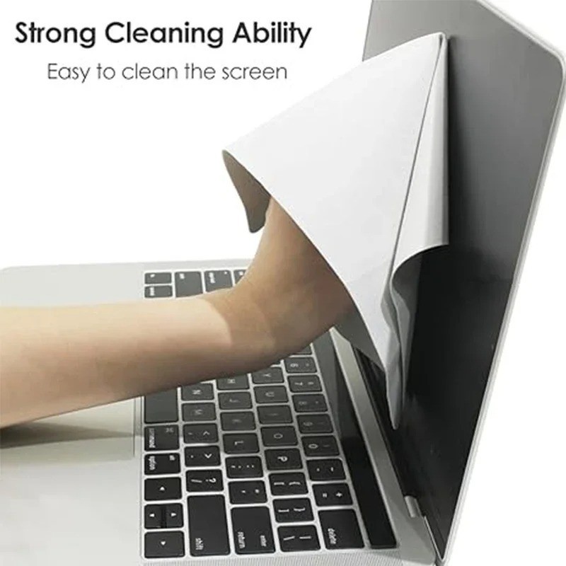 Laptop Screen Protector Microfiber Dustproof Keyboard Blanket Cover Notebook