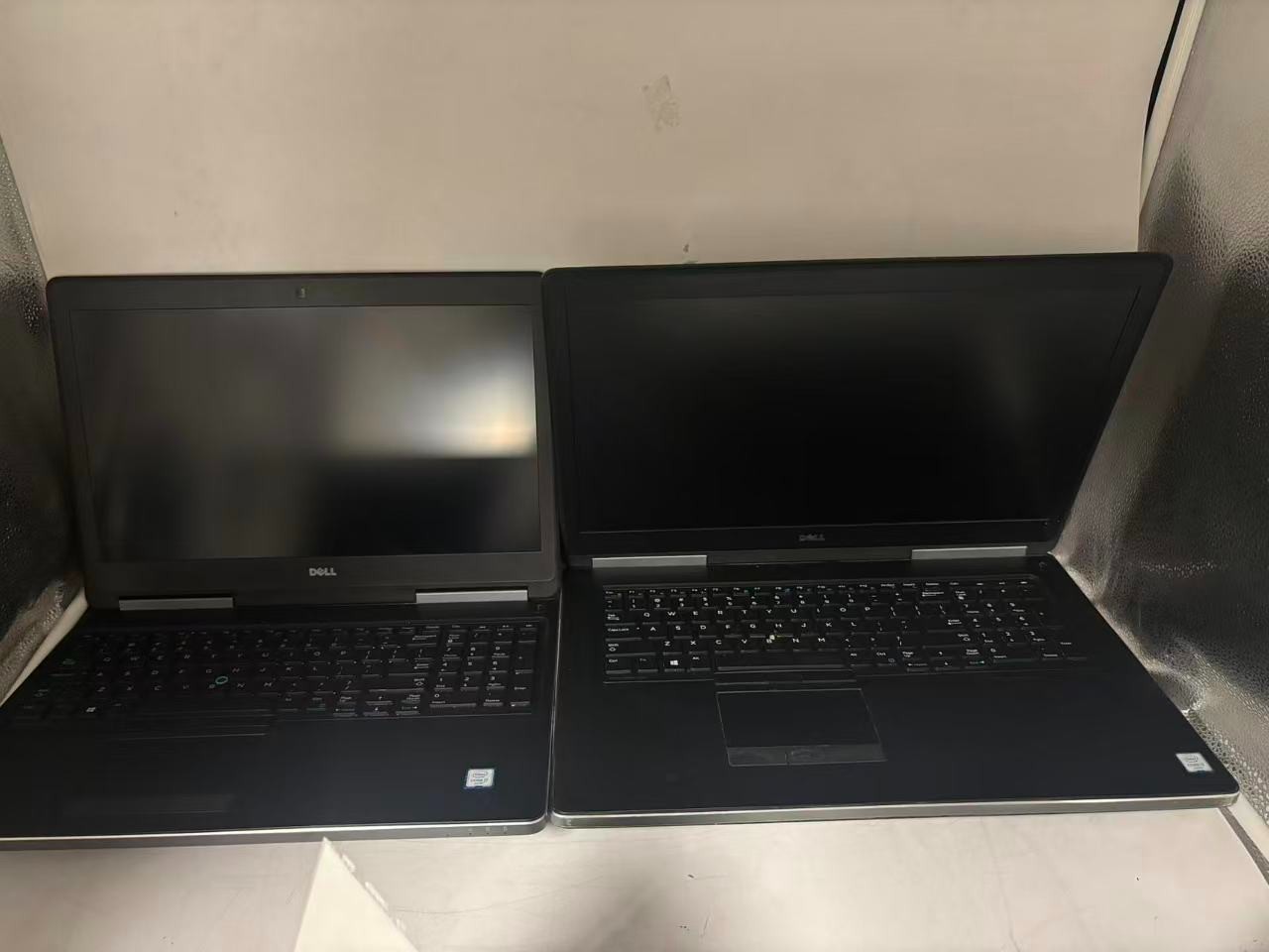 Lot of 4 Laptops: Dell Precision7720, 7530, 7520, 7510 M2200,P5000,P3200 READ