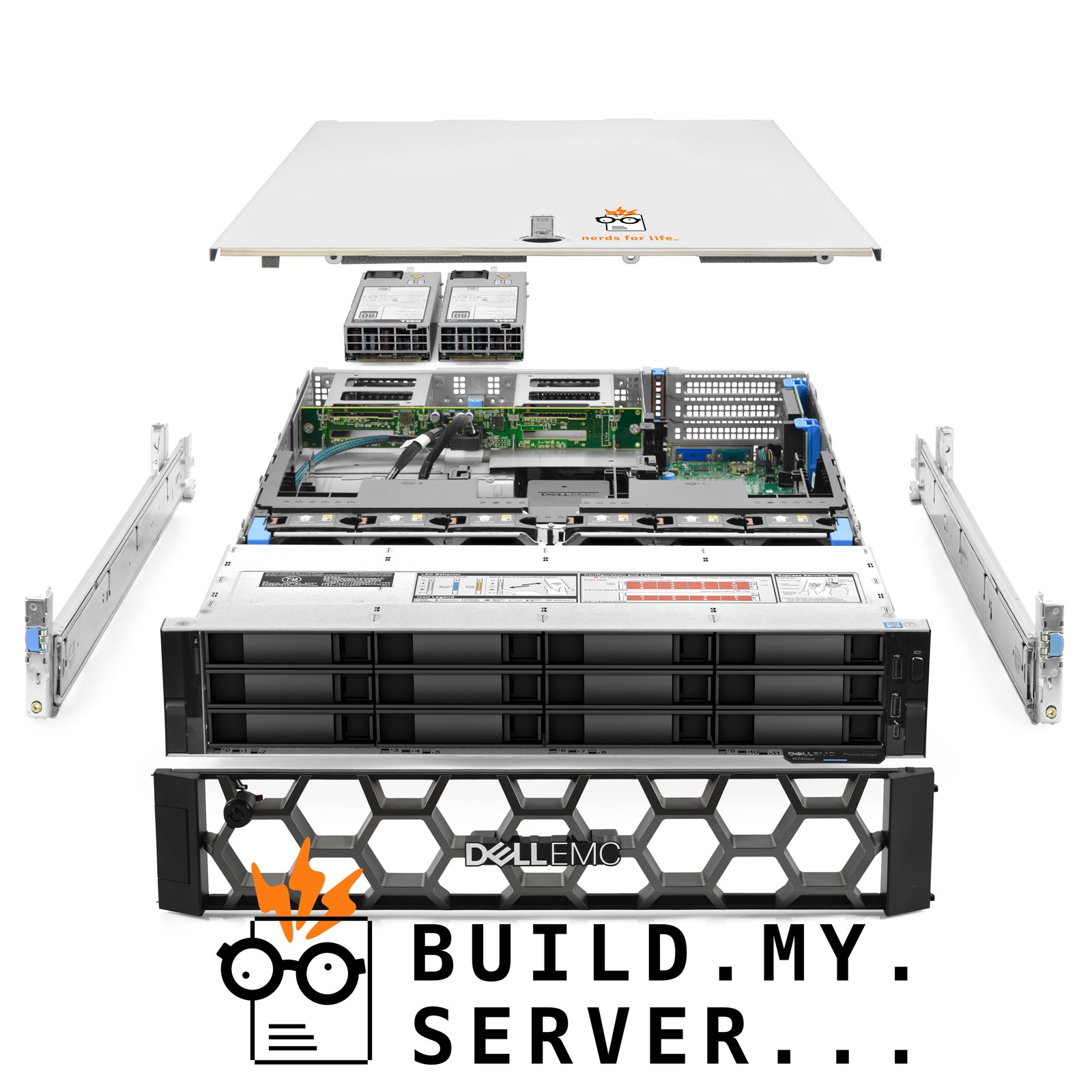 Dell PowerEdge R740xd 12-Bay LFF Server 3.50Ghz 16-Core 128GB RAM Rails Database
