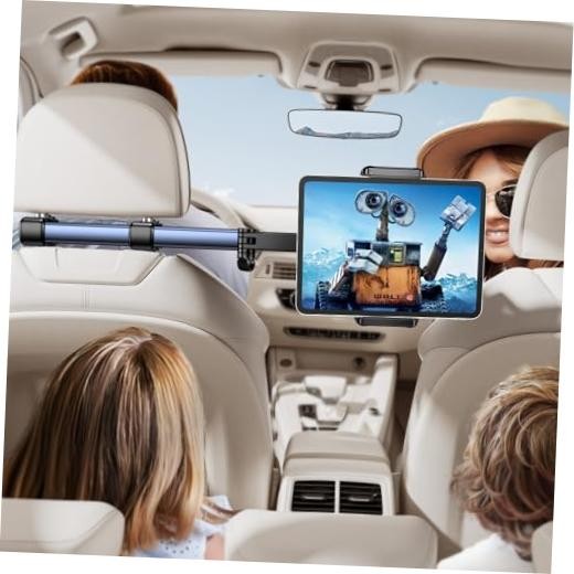 Headrest Tablet Holder for Car Accessories : [18.11 46 Centimeters Dark blue