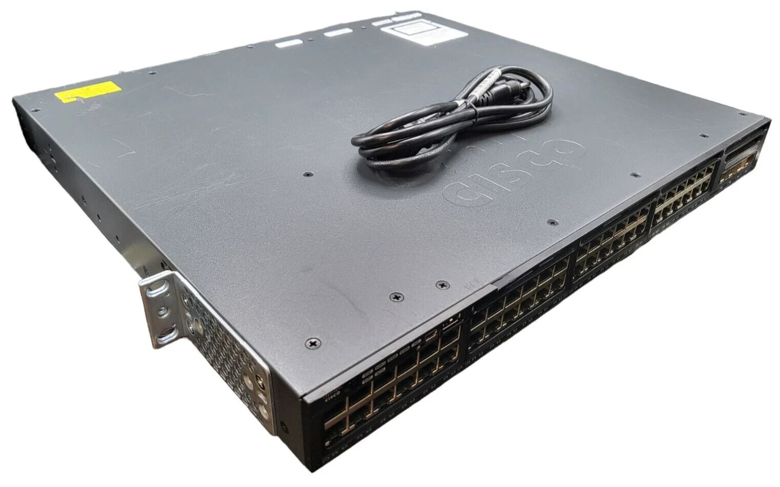 Cisco WS-CS3650-48PD-L 48 1GE PoE+ 4x1GE SFP PWR-C2-640WAC Like WS-C3650-48PS-E