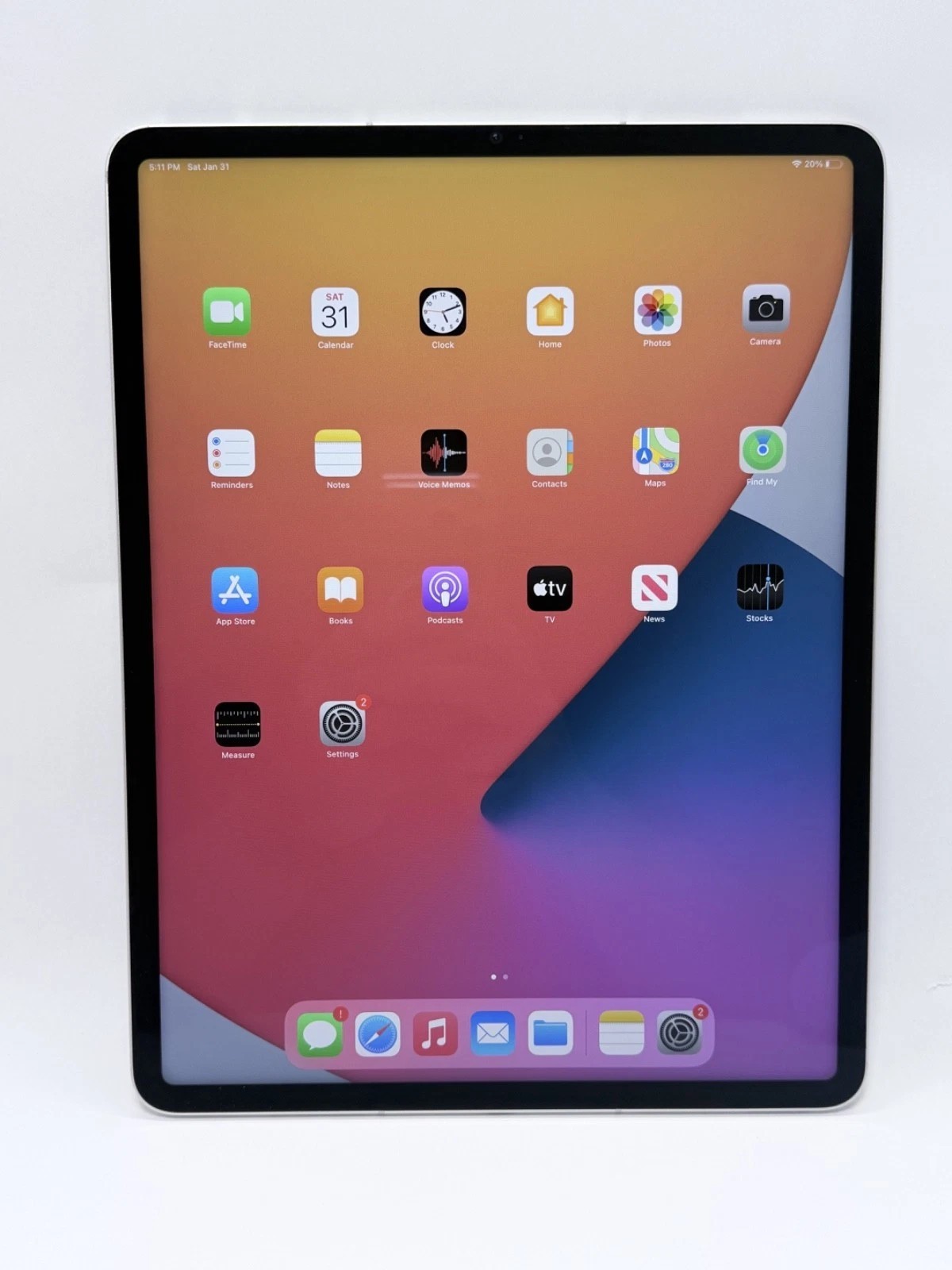Apple iPad Pro 5th Gen – A2379 512GB – WiFi / 5G UNLOCKED 12.9″ Gray – EXCELLENT