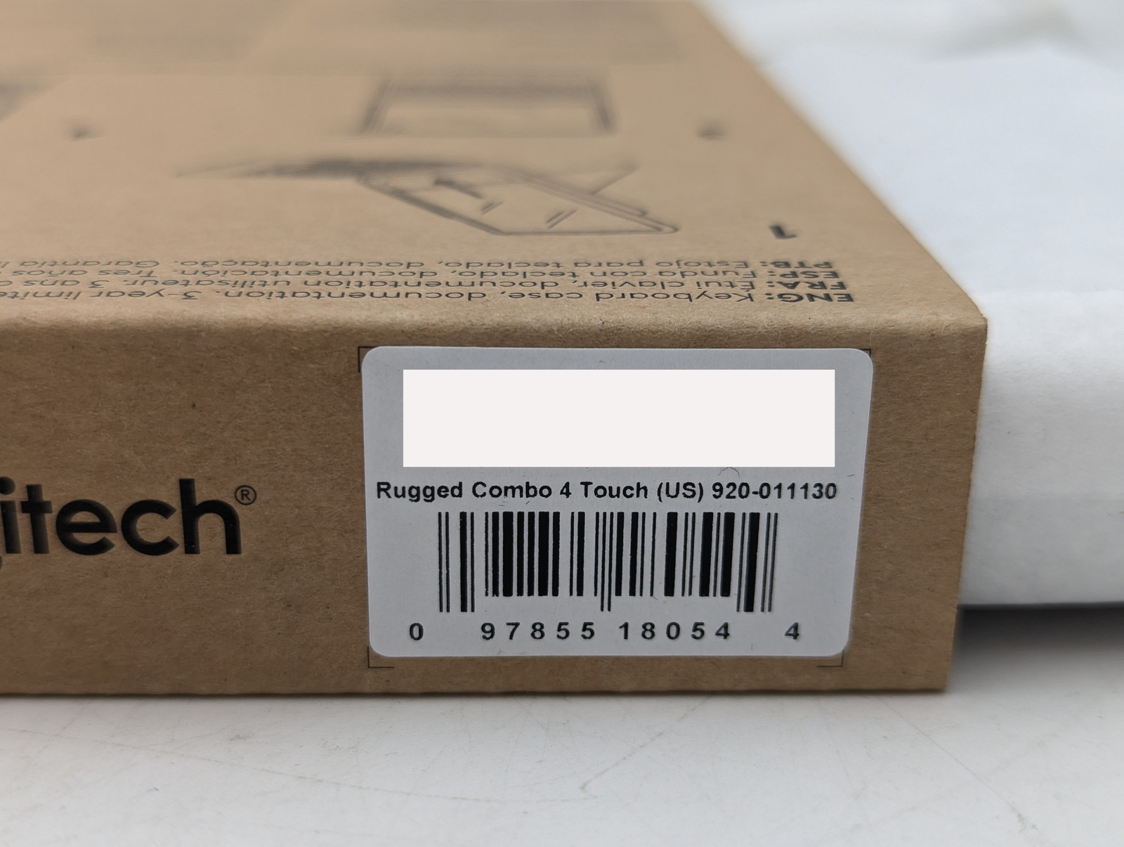 Logitech Rugged Combo 4 Touch Keyboard/Cover Case for Apple iPad 10th Gen | Blue