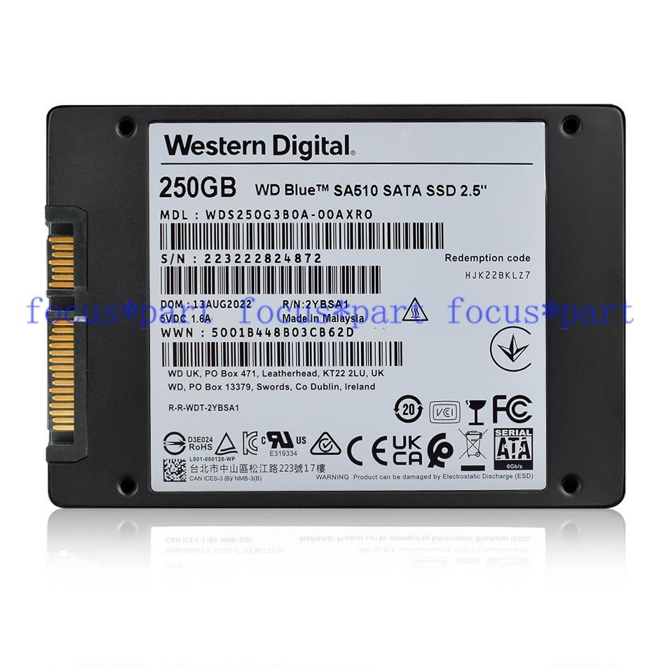 WD BLUE SSD 250GB 500GB 1/2TB 2.5″ SATA Solid State Drive for Laptop Desktop lot