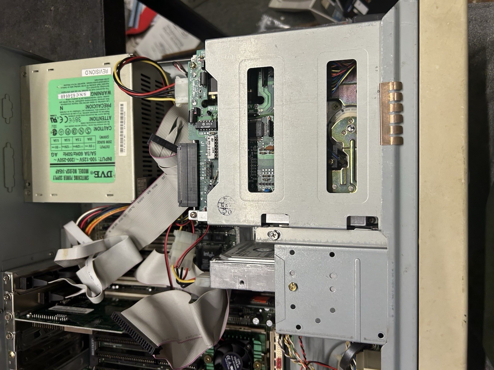 Pentium 100 Retro Vintage PC Computer Windows 95 DOS ISA dual Floppy 5 1/4