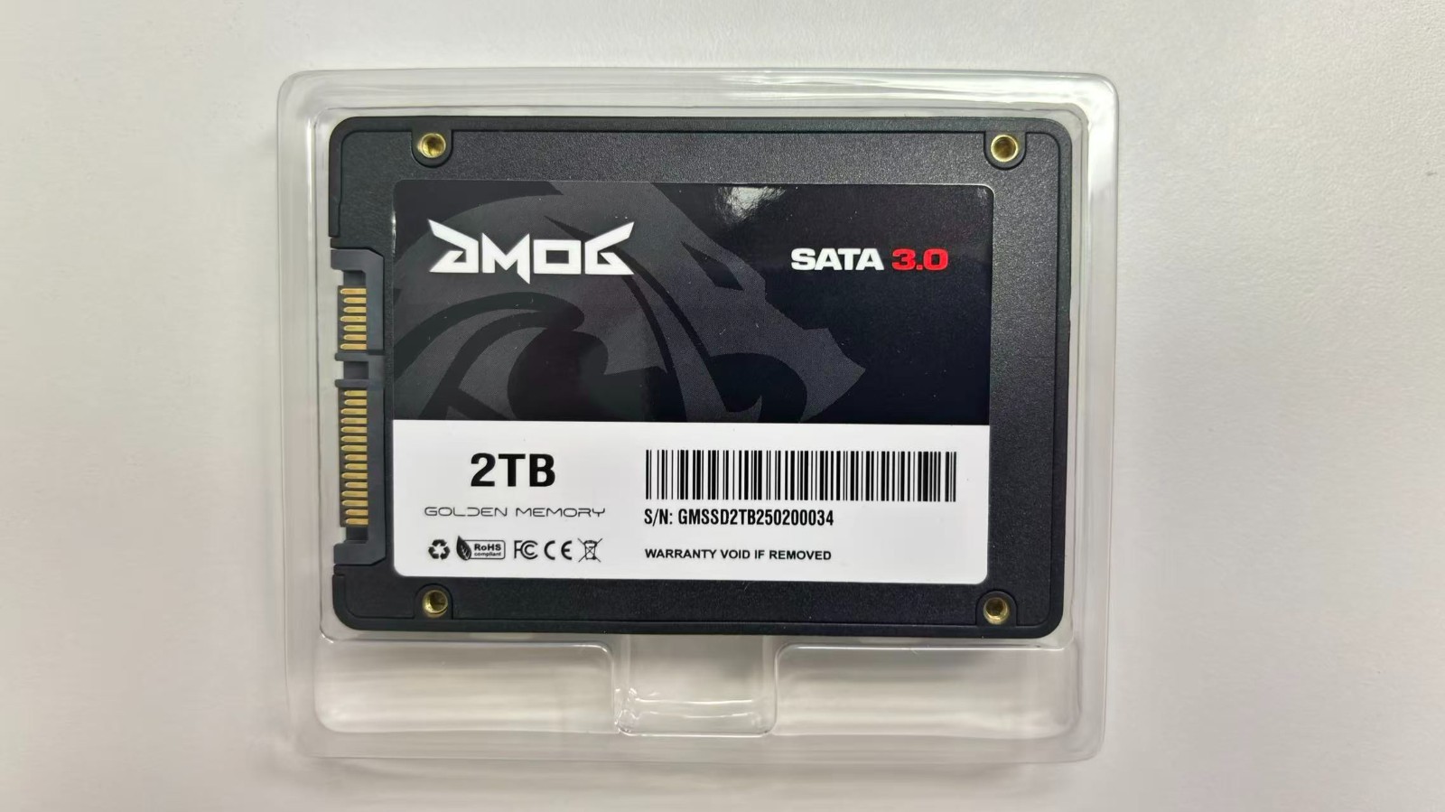 GMOG 2TB SSD 2.5” SATA III 560MB/s Internal Solid State Drive for PC Laptop