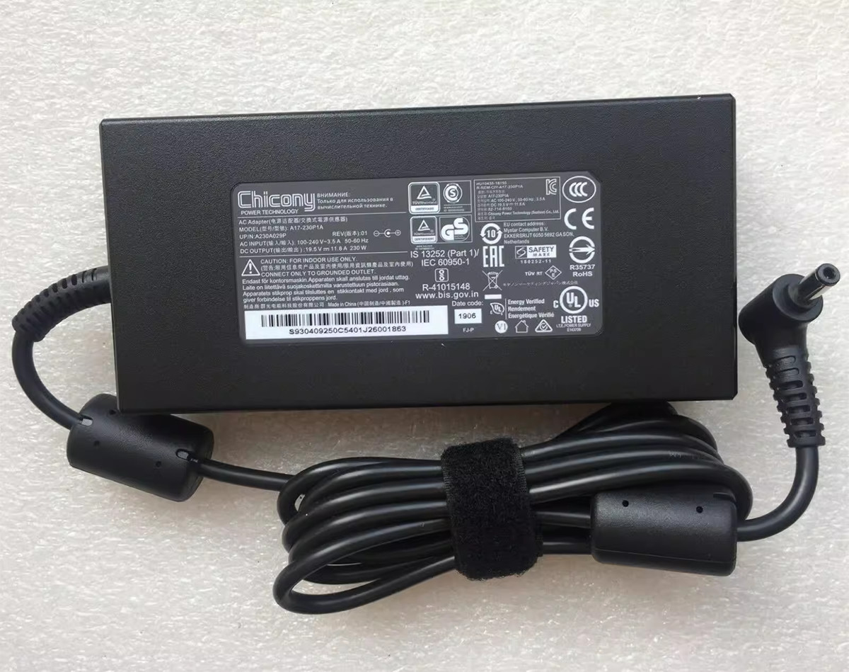 Genuine 230W AC Power Adapter for Corsair Voyager a1600 Gaming Laptop