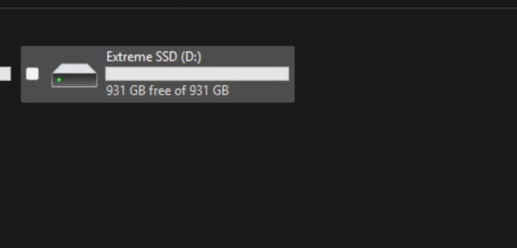 sandisk 1tb extreme portable external SSD SDSSDE53-1T00-ASRB ✅