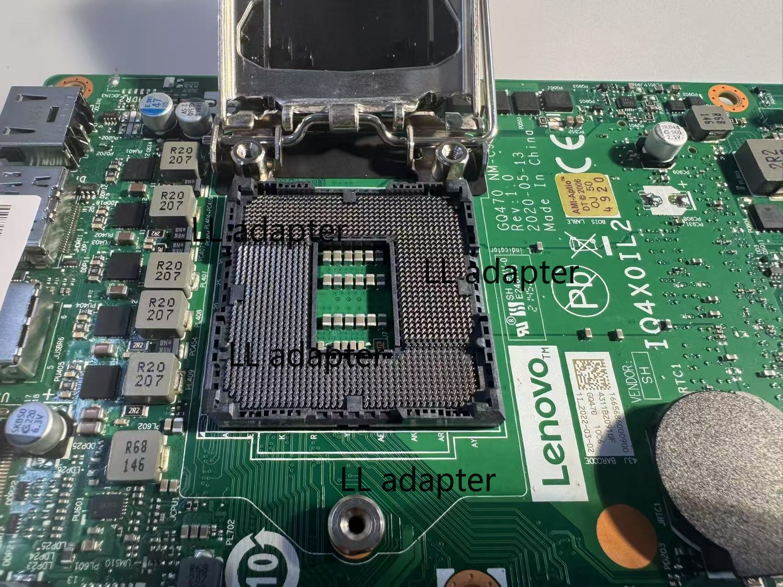 Fit Lenovo ThinkStation P340 M90q Tiny6 Motherboard-5B20U54383 IQ4X0IL2