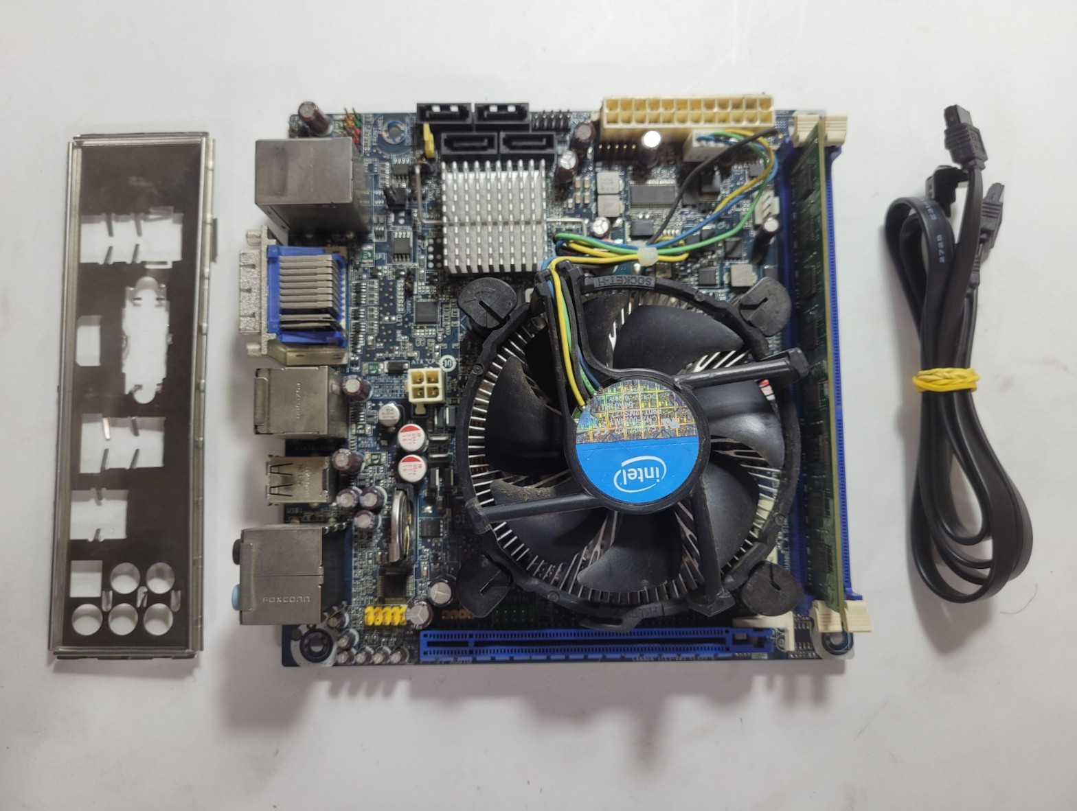 Intel DH57JG Desktop Motherboard w/i3-530@2.93GHz, 2GB RAM, IO Shield #0653