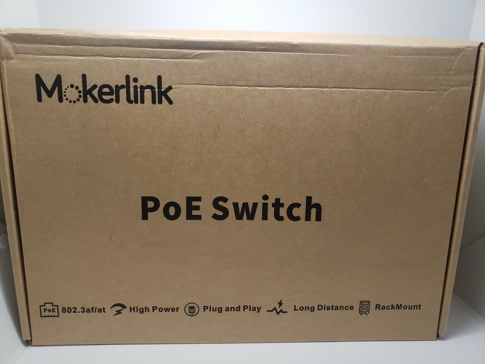 Mokerlink 26 Port EthernelPoe Switch with 24 Port PoeModel #POE-F242G