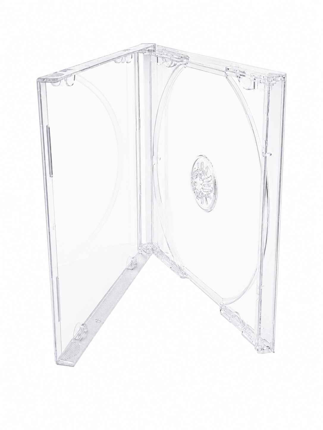 Standard Clear CD Jewel Case 10.4mm Single Disc Replacement Assembled w Tray LOT