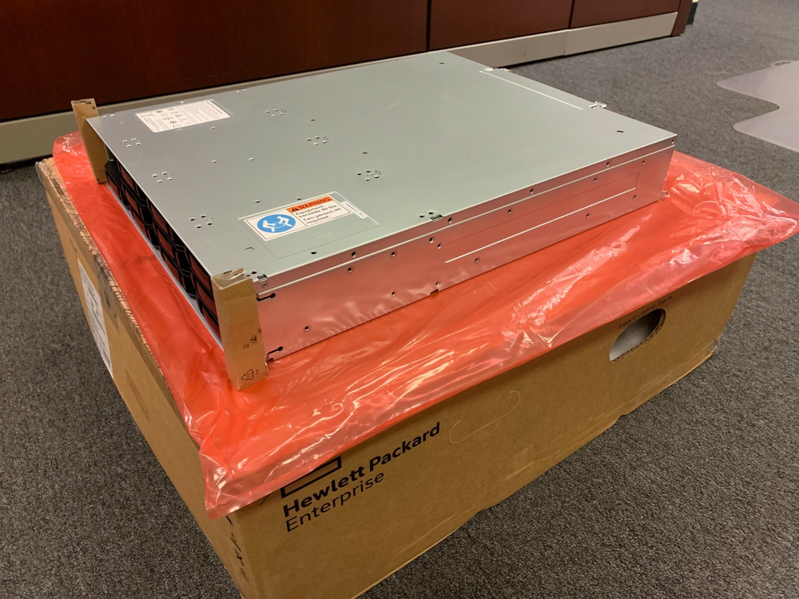 M0S96A HPE MSA Modular Smart Array 2040 LFF Disk Enclosure NEW BULK