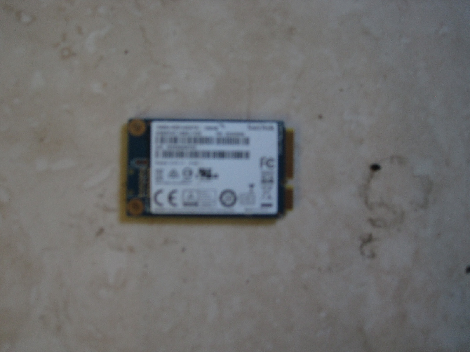 SANDISK …SD8SFAT-128G-1122… Z400S 128GB MSATA SSD…USED