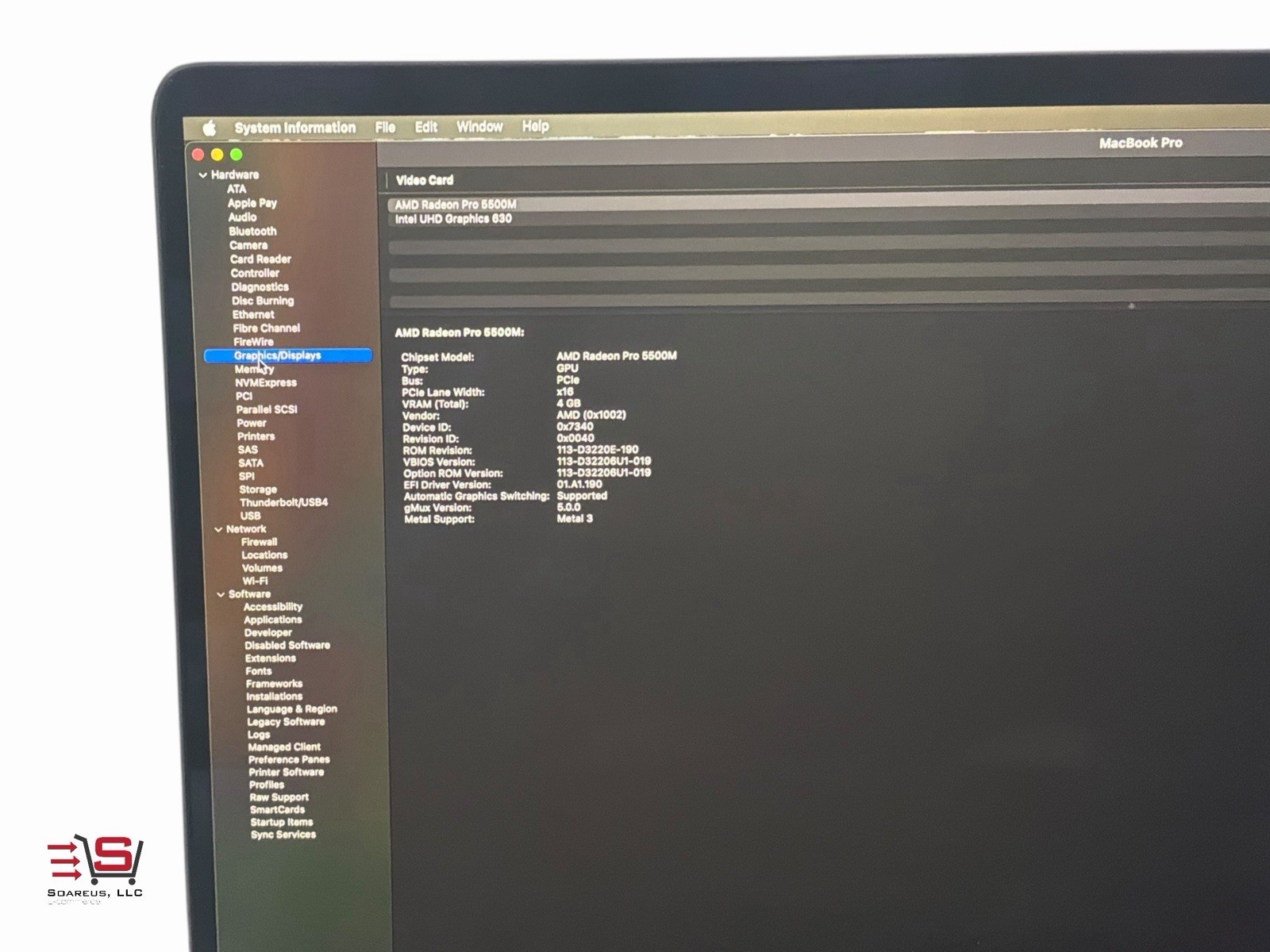 ⭐️ Apple MacBook Pro 16″ 2019 | Core i9 2.3GHz | 16GB RAM | 1TB SSD | Radeon⭐️