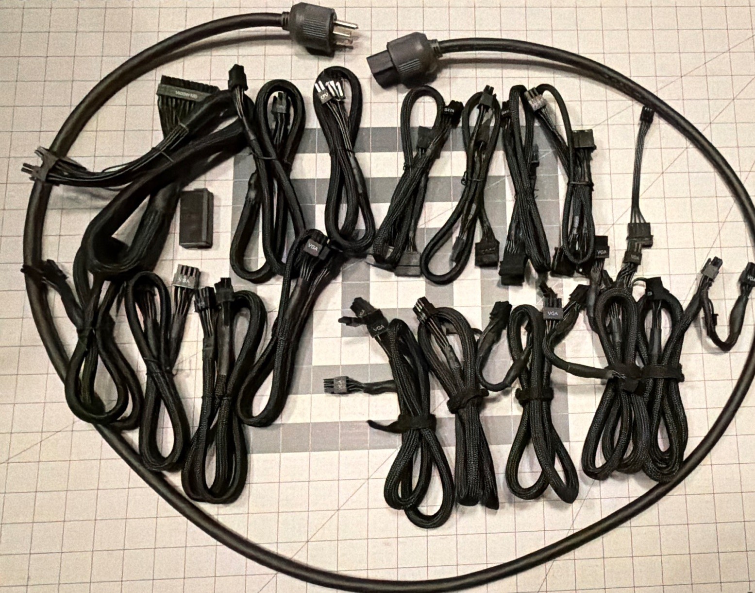EVGA SuperNOVA 1600 P2 1600W 80+ Platinum Fully Modular PSU w/ Original Cables