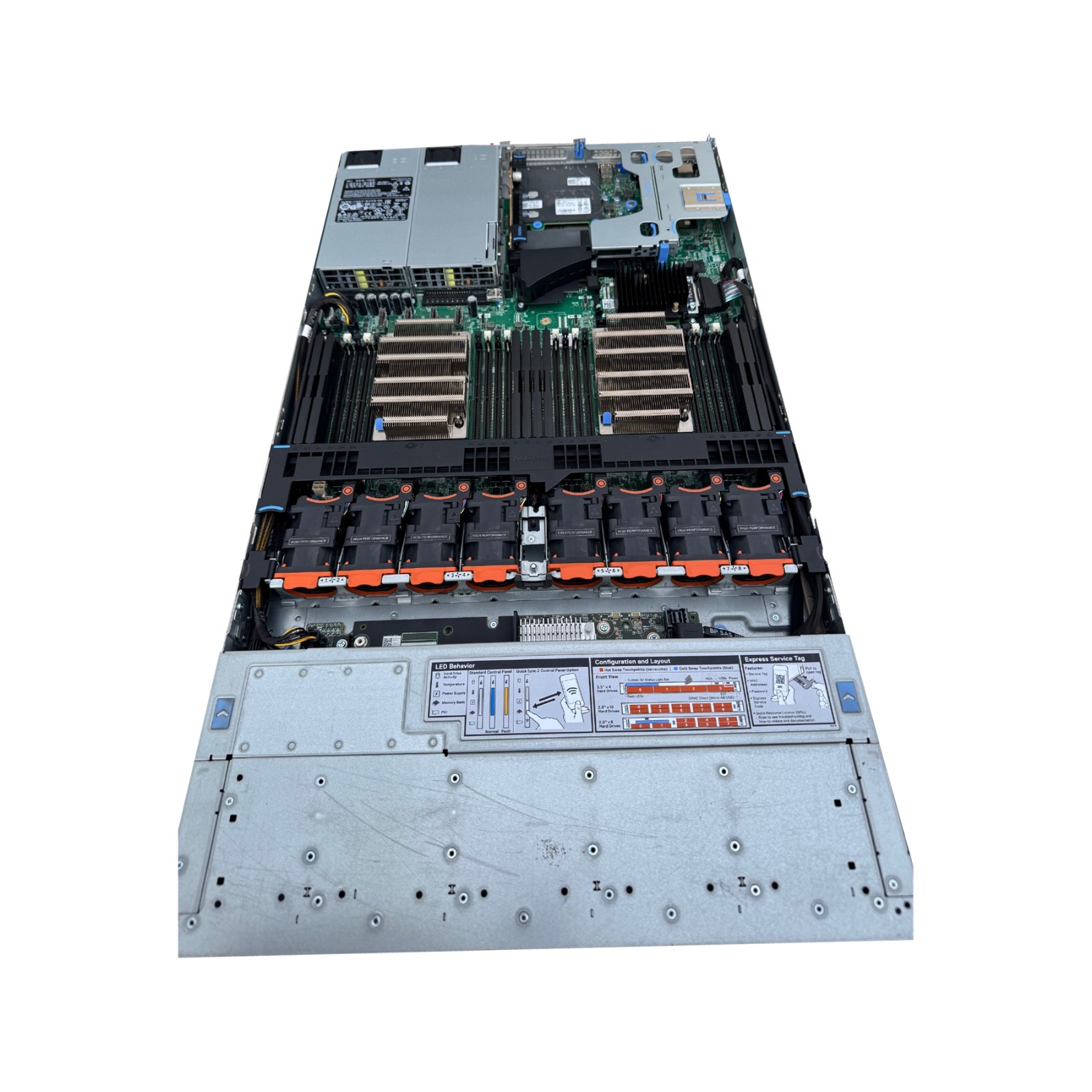 Dell EMC XC640 1U 10-Bay SAS 3008 DDR4 LGA3647 2x 8175M 48-Core 2x PSU