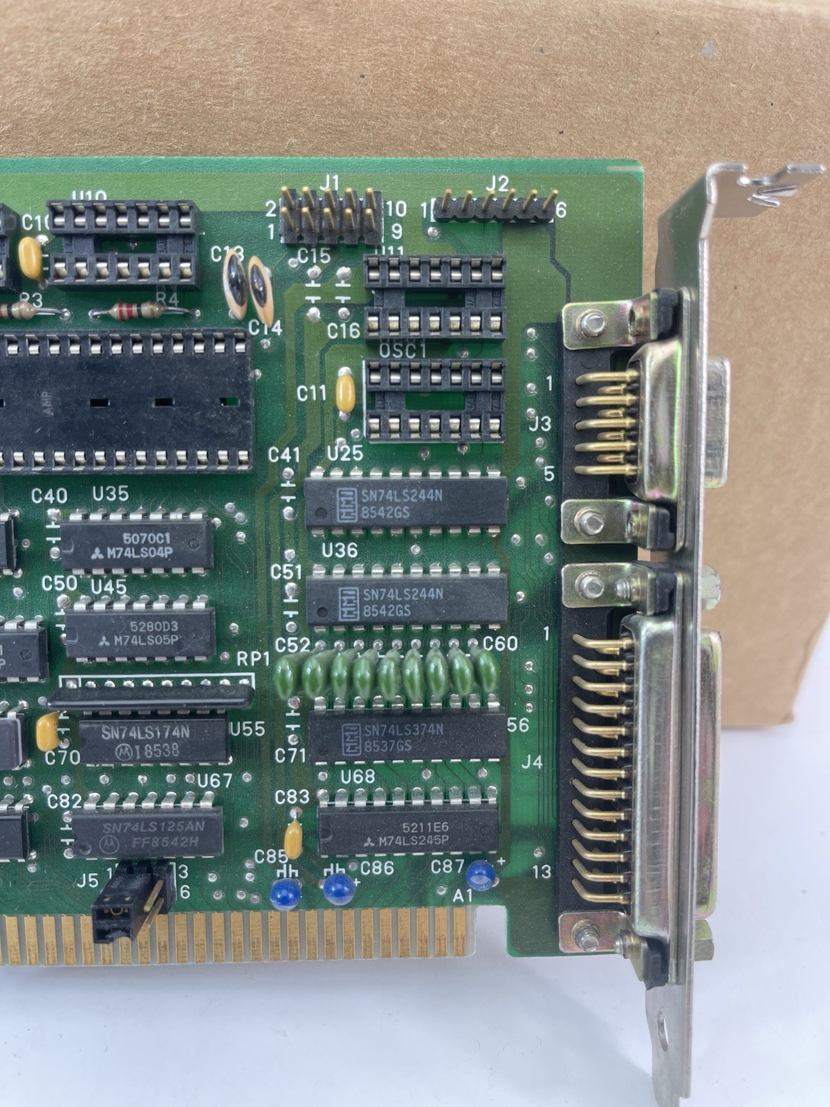 vintage computer board card MG-200 Rev5 QC-OK KX0-01？？