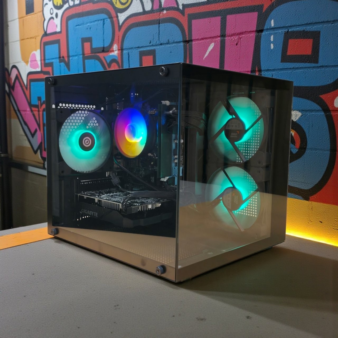 Skytech ARGB Gaming Desktop i7 Computer PC 32GB RAM 1TB SSD RTX 4060 Win11 Wifi6