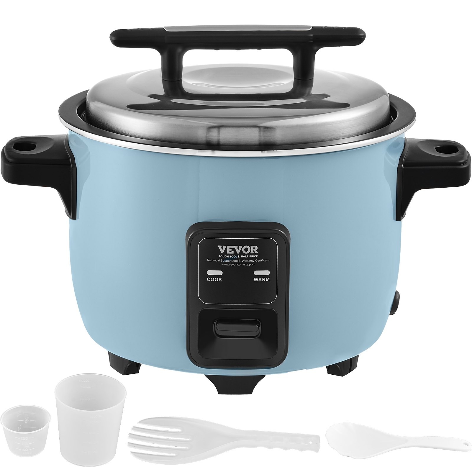 Commercial Rice Cooker, 40-Cup Rice Cooker, 8.45 Qt / 8 Liter Large Rice Cooker