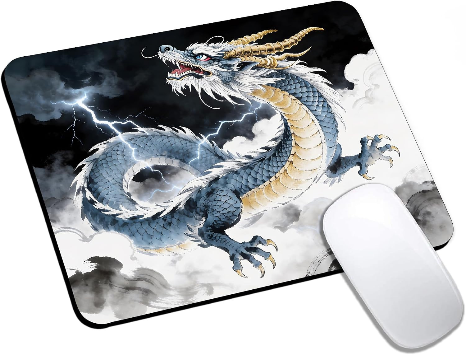 Cute Small Mouse Pad, Computer Mouse Pads for Desk, Non-Slip Rubber Base