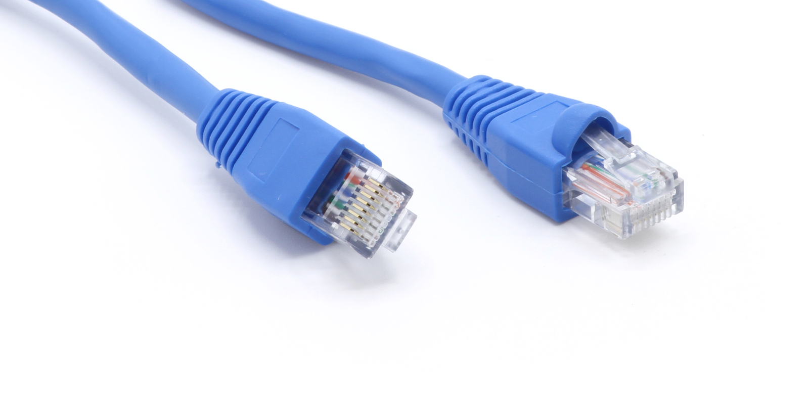 3 Foot Blue – Ethernet Network Cable – Cat5e Patch Cord – 3 Ft – LAN – 10 Pack