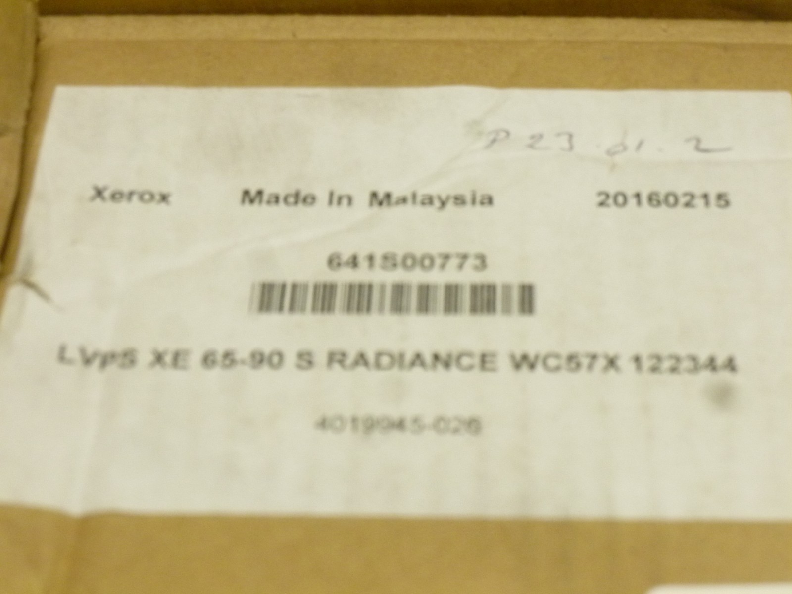 Xerox 641S00773 WorkCentre 5865 LVPS, XE 65-90ppm