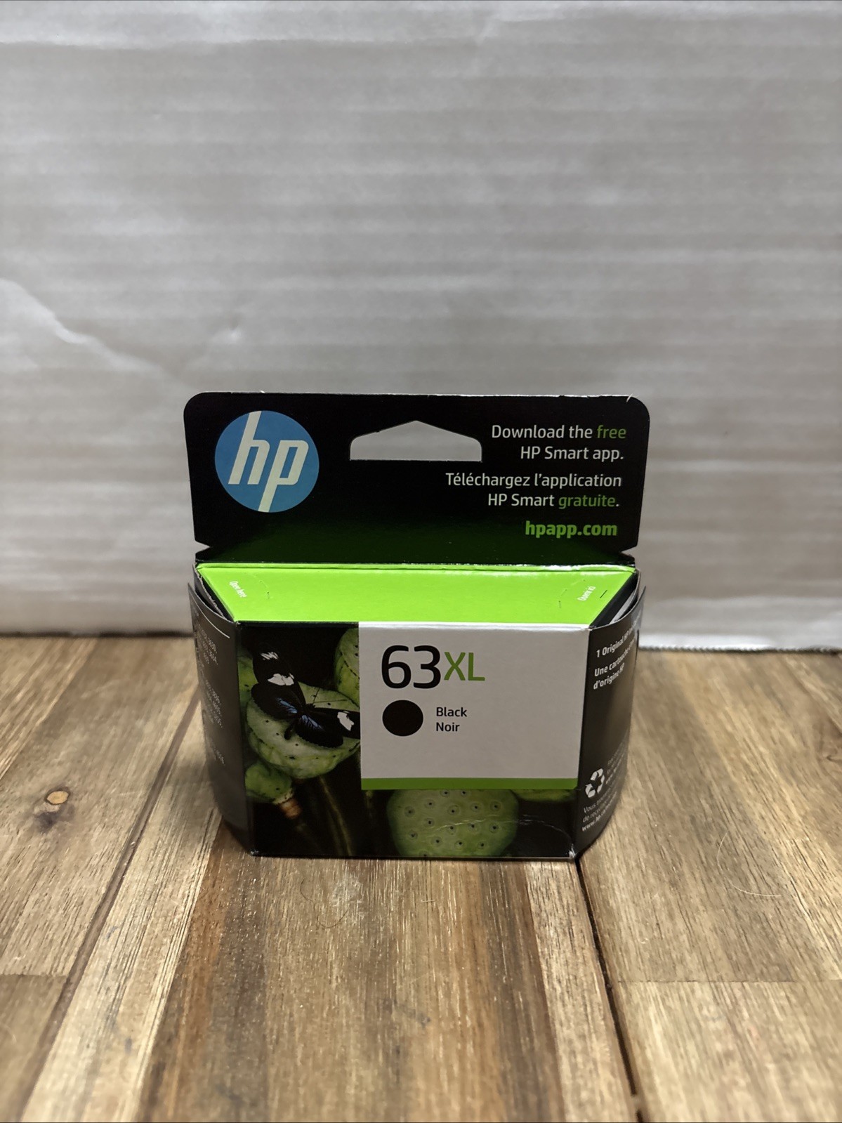 New HP 63 XL Black Ink Cartridge High Yield Genuine OEM Original Sealed AUG 2027