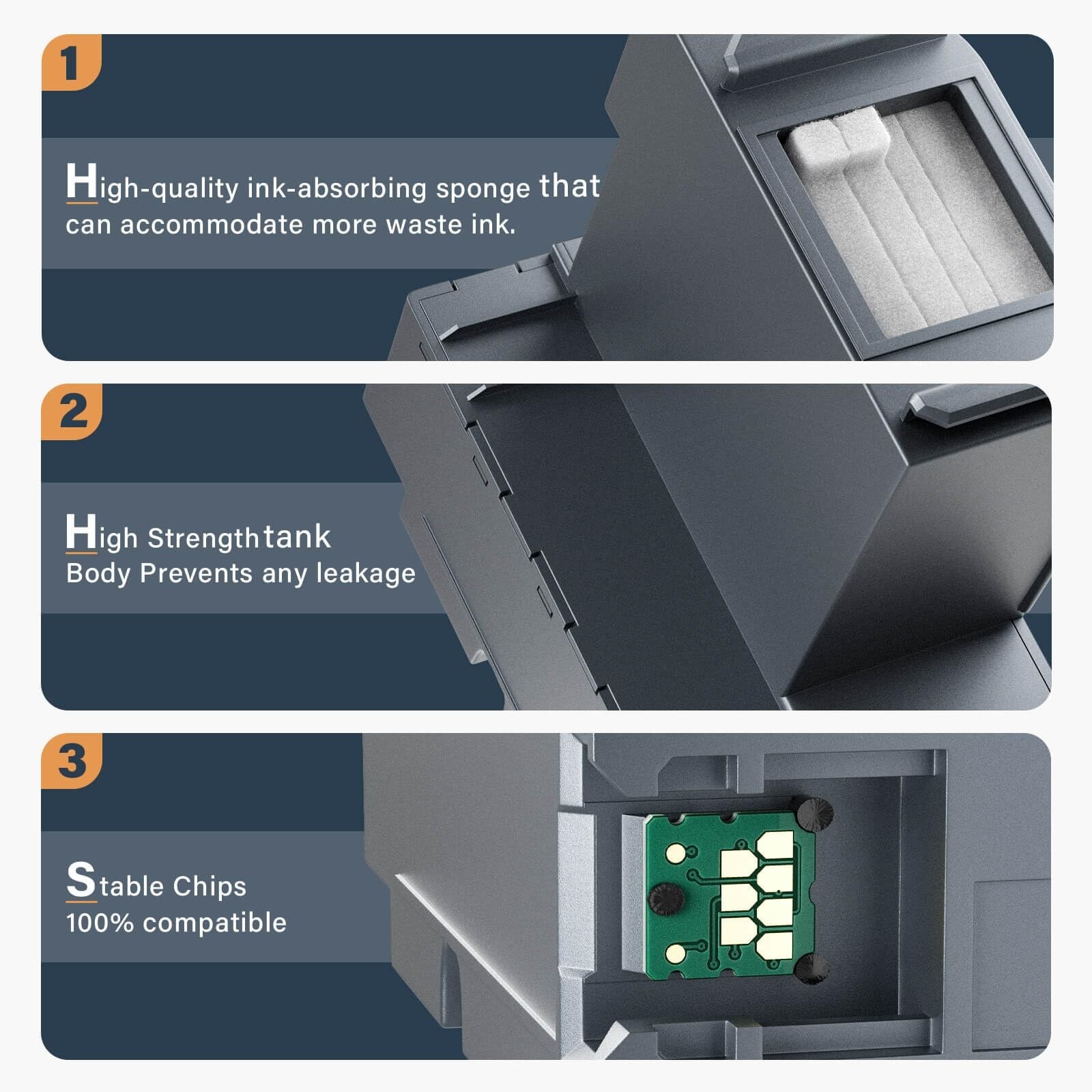 F170 Maintenance Box for Epson Surecolor SC-F170 SC-F100 SC-F150, C13S210125/…