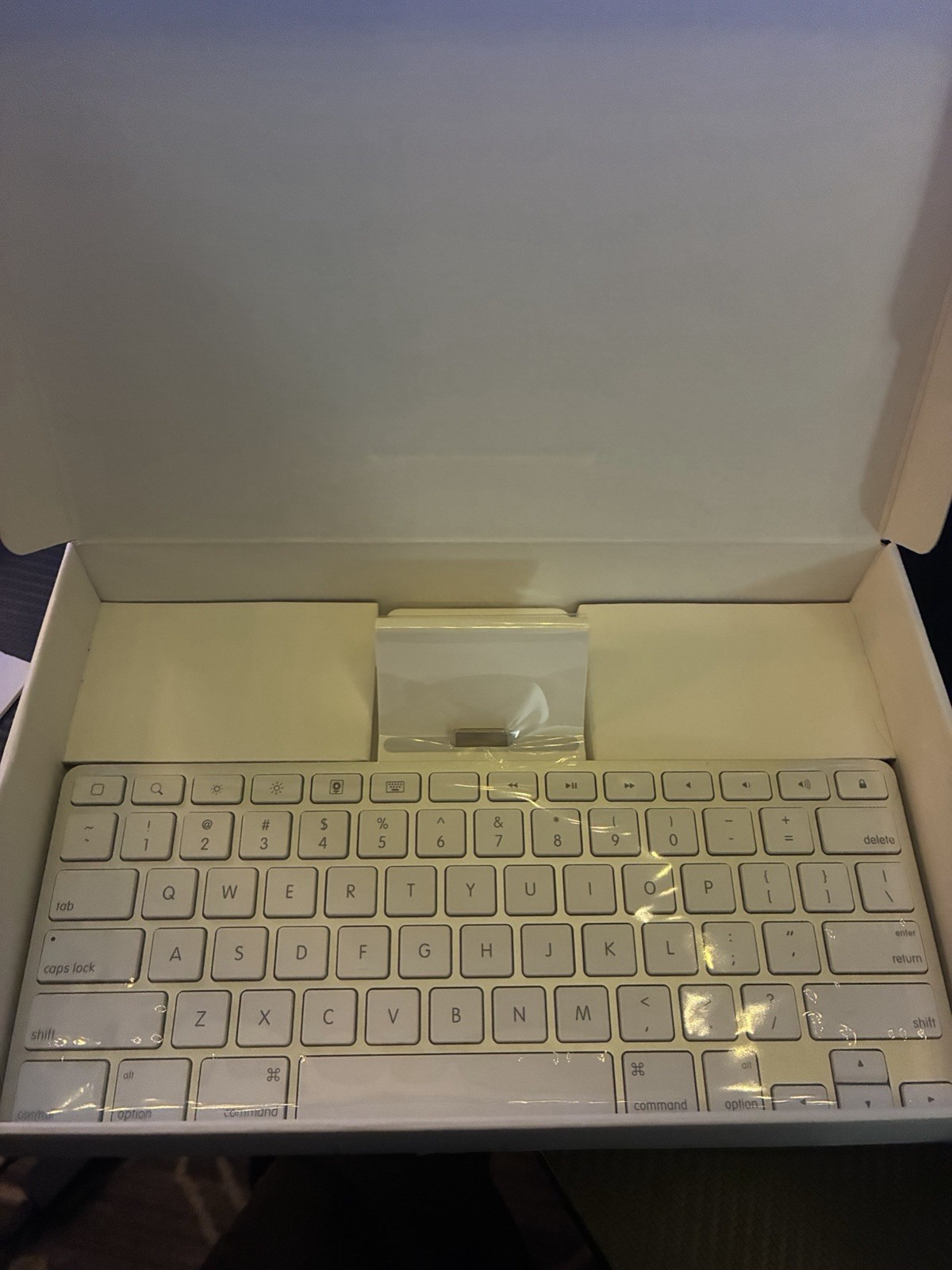 Apple iPad Keyboard Dock A1359 MC533LL/B Wired Dock White QWERTY English
