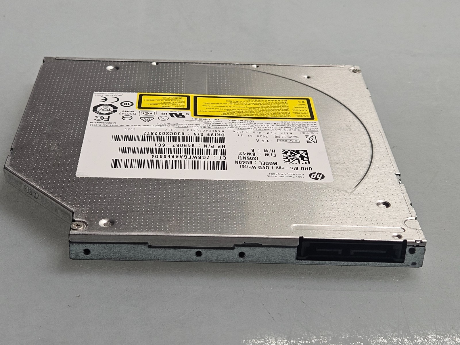 HP 849057-6C1 BU40N UHD Blu-Ray DVD Writer SATA