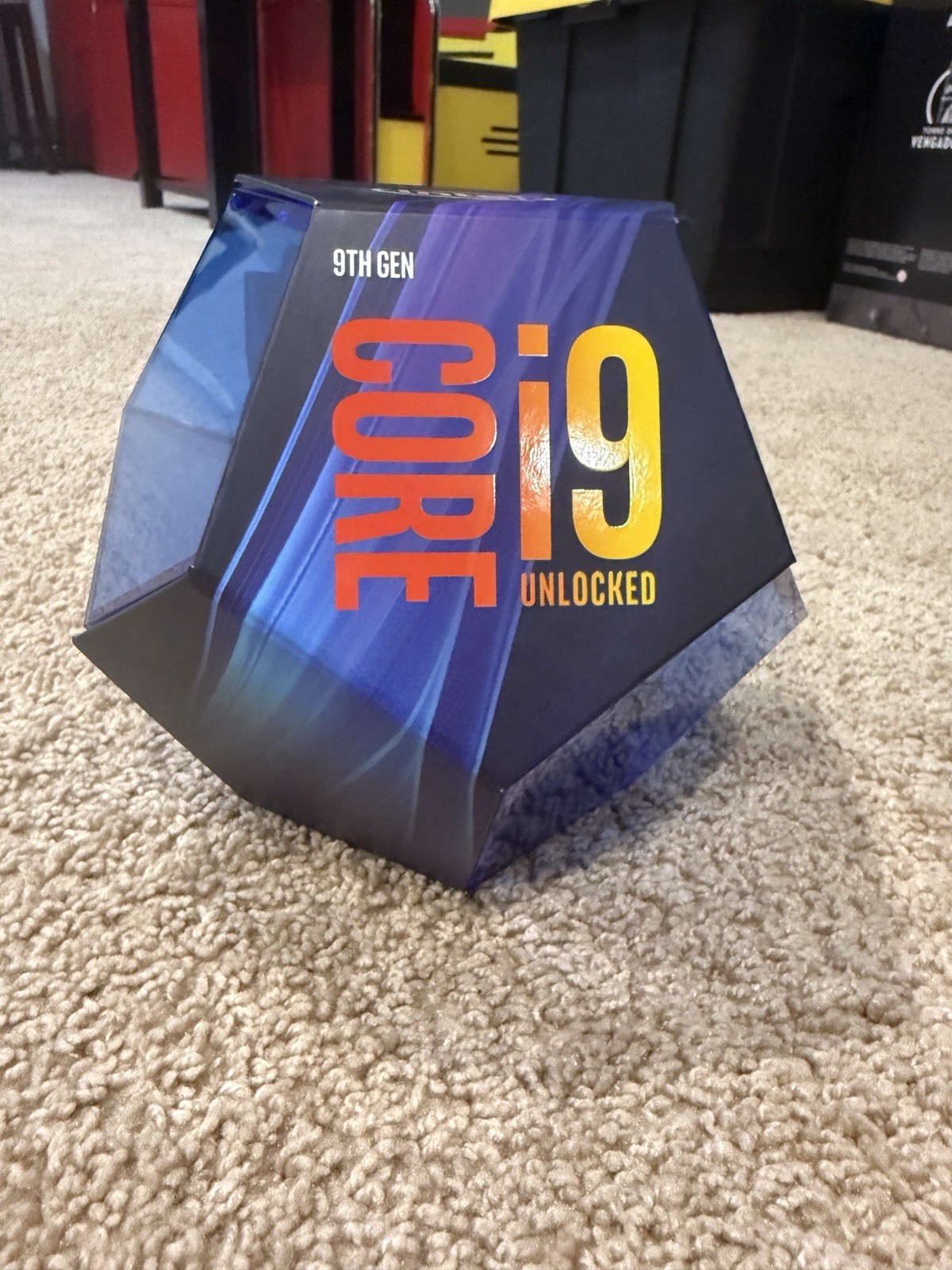 Empty Original Packaging Intel Core i9 9th Gen Unlocked Cube BOX ONLY NO CPU