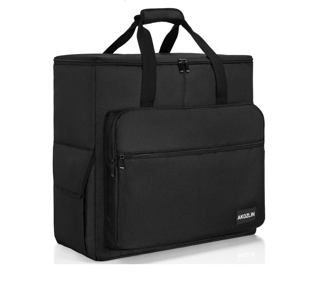 AKOZLIN Desktop Gaming Computer Tower PC Chassis Carrying Case Travel Storage Ba
