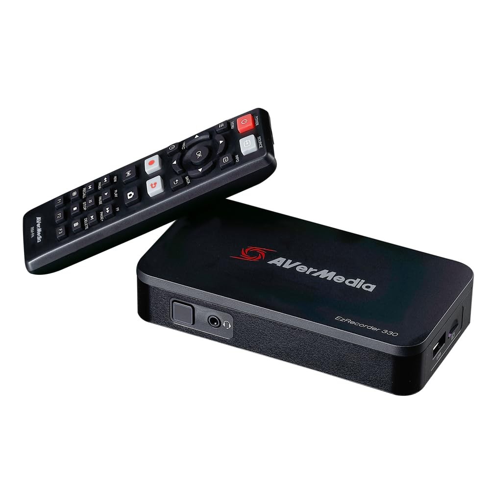 AVerMedia EZRecorder 330G – 4K Pass-Through and 1080p60 Video Recording