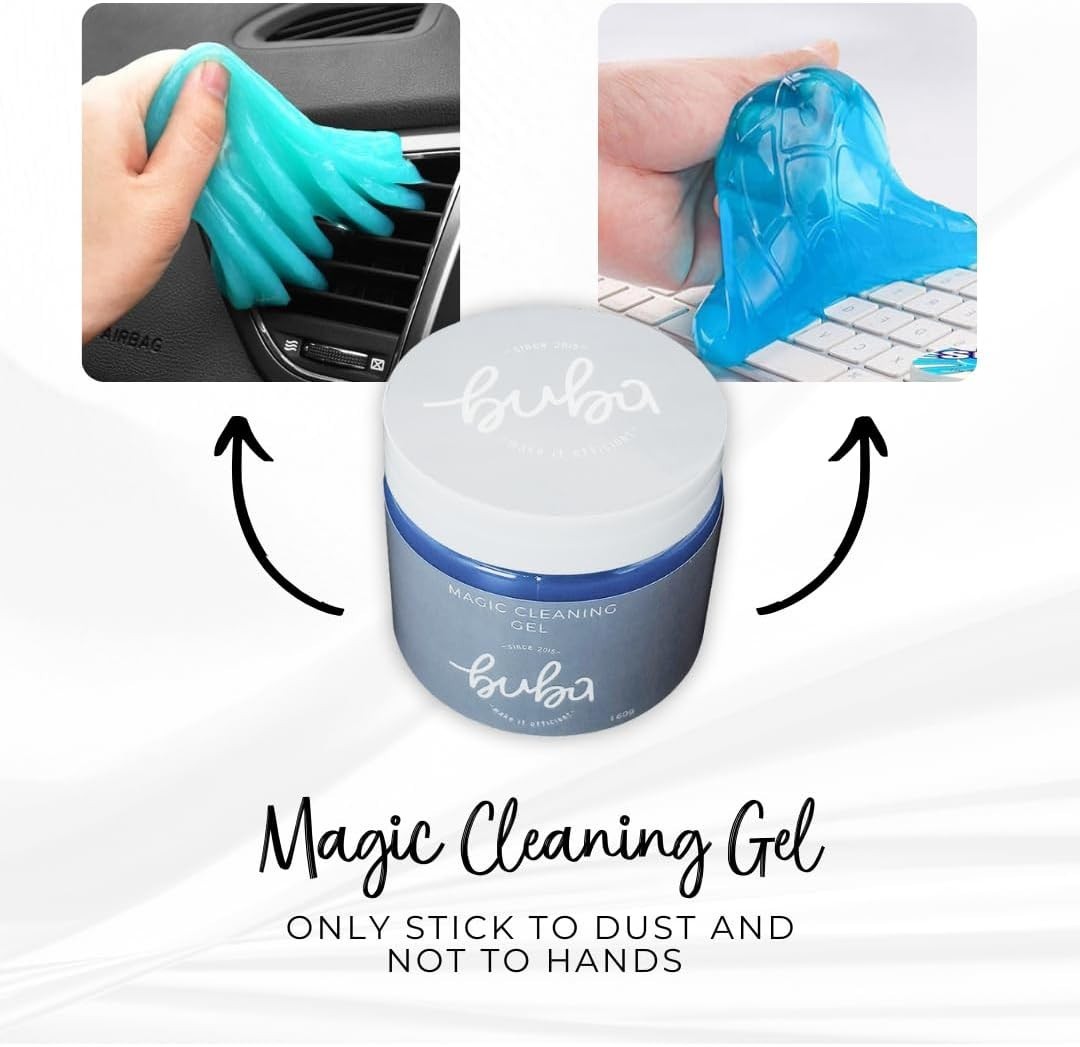 BUBA 7-in-1 Electronic Cleaning Kit with USB Desktop Vacuum – Multi-Device Clean