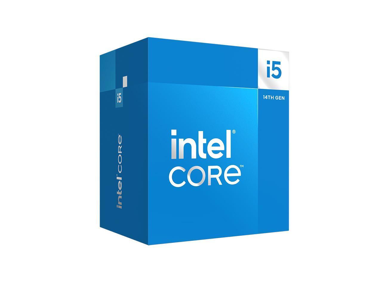 Intel Core i5-14400 – Raptor Lake 10-Core (6P+4E) LGA 1700 65W CPU Processor